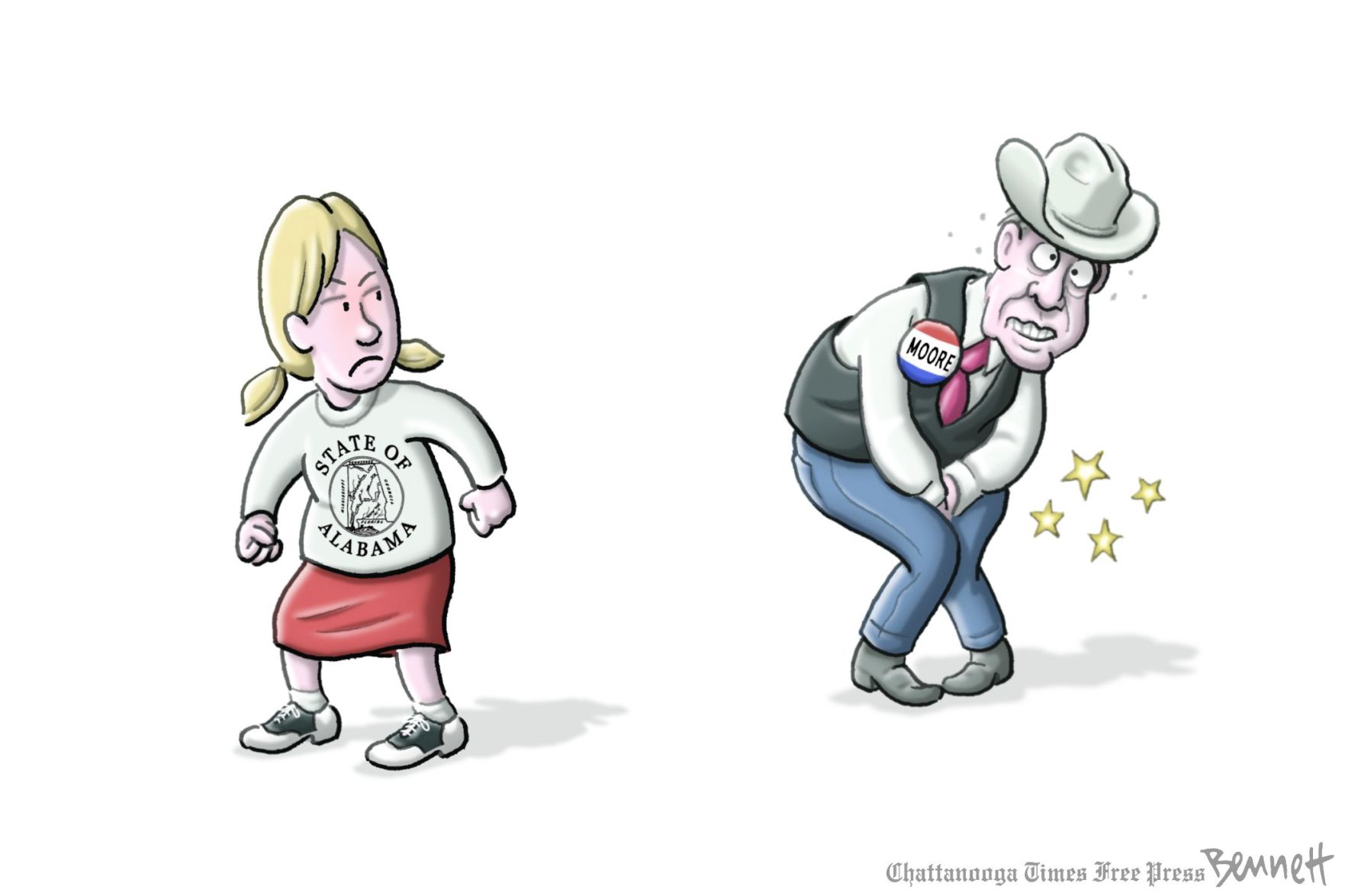Clay Bennett editorial cartoon